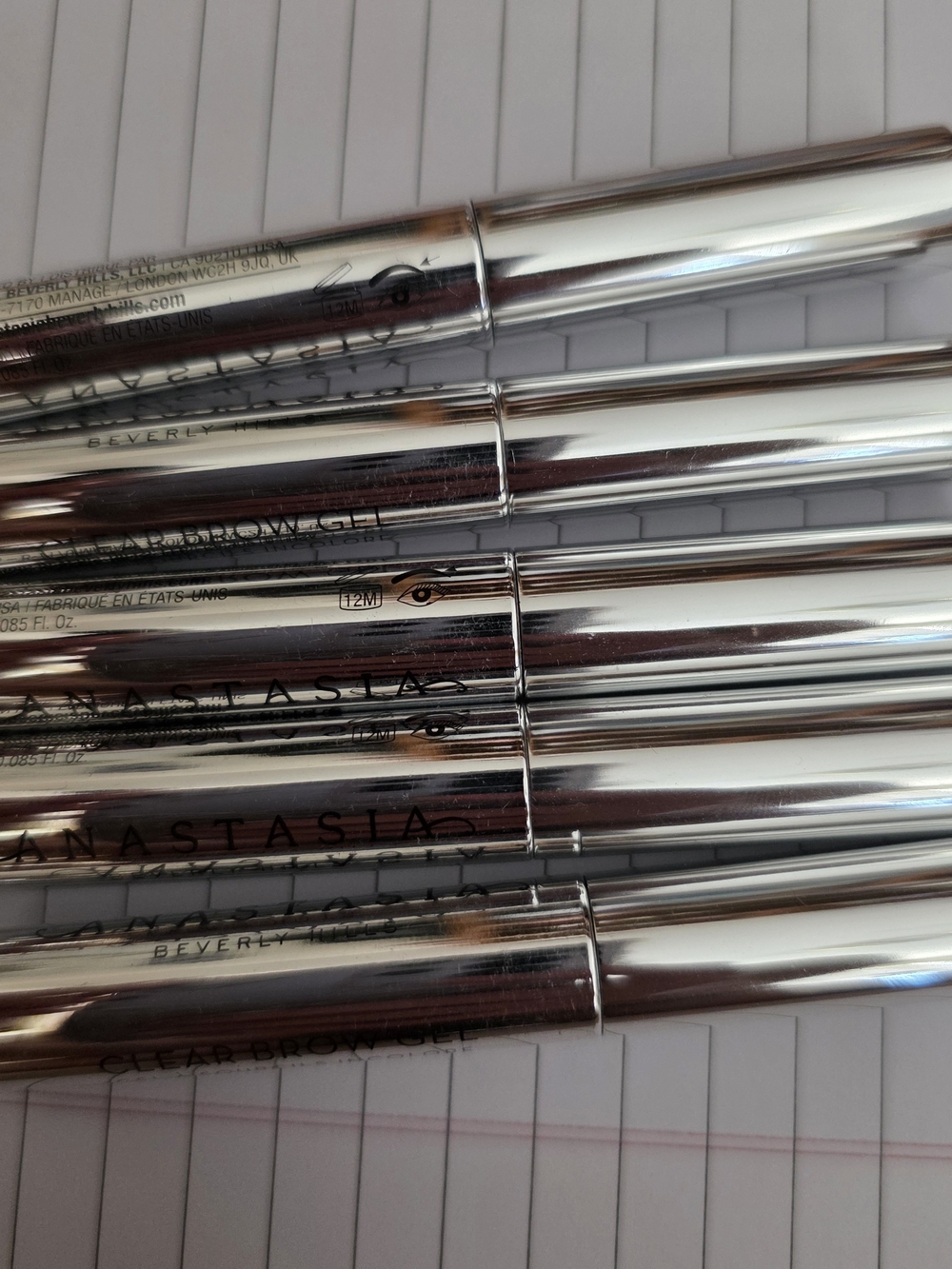 Anastasia Beverly Hills Clear Brow Gel - 5pcs
